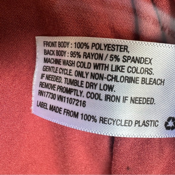 Ava & Viv Sleeveless Tank Mixed material Blouse - Size XL - Picture 5 of 5